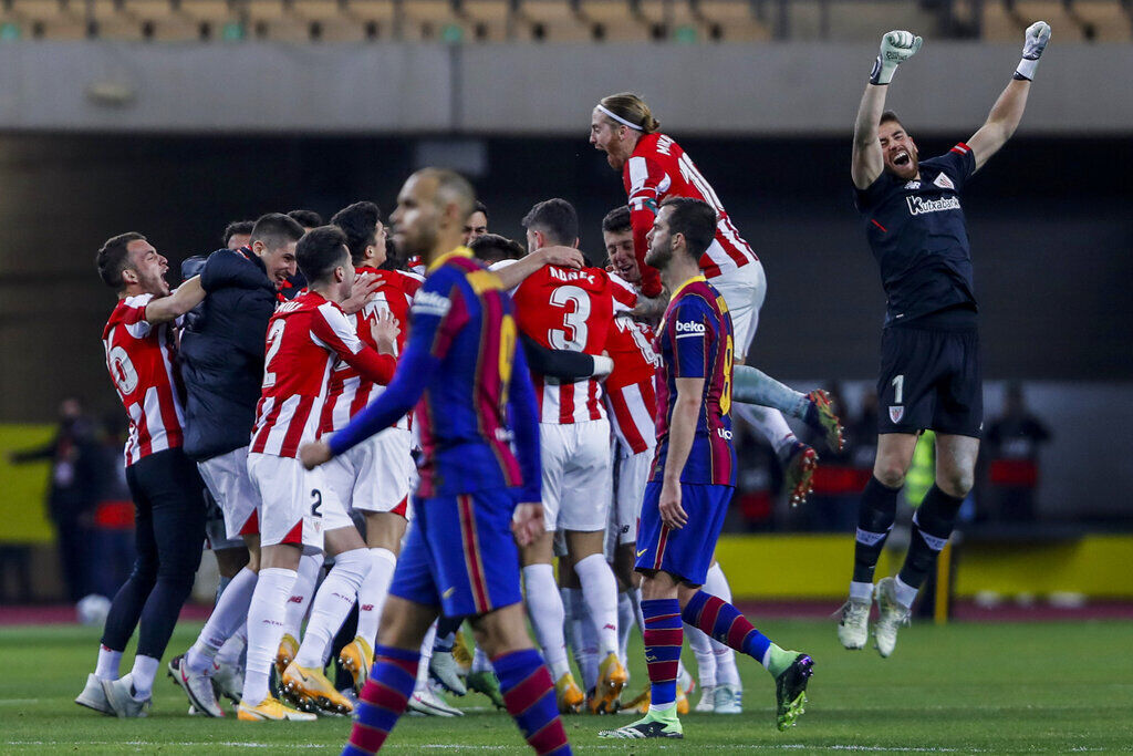 APTOPIX Spain Soccer Supercopa